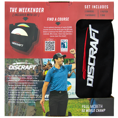 deluxeset_2 Discraft Deluxe Disc Golf Set with Bag