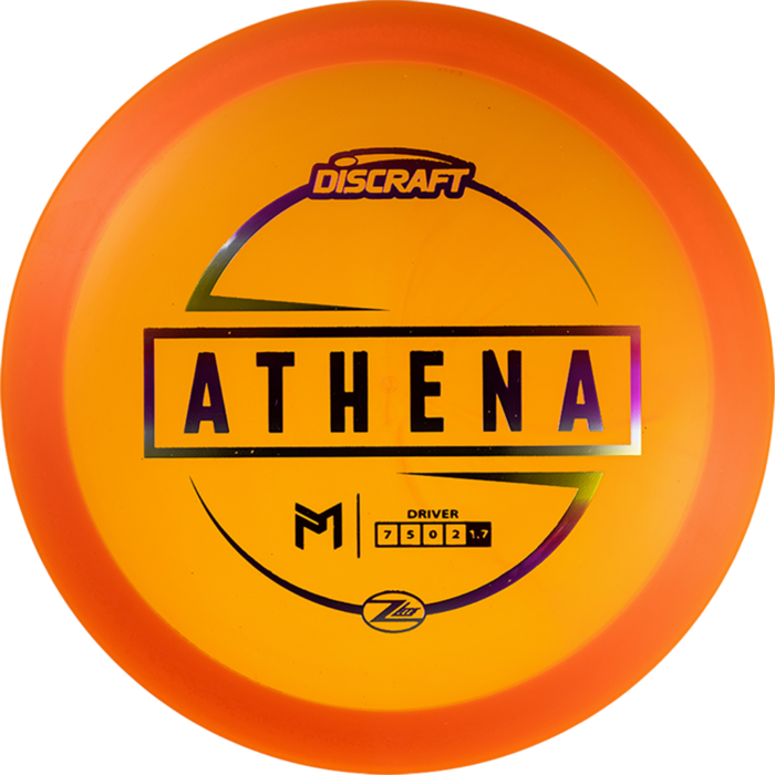 pmzliteathena_z lite athena orange Paul McBeth Z Lite Athena