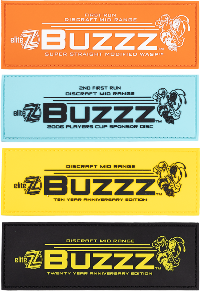 Grip AX6 Buzzz Disc Golf Bag with 4 Patches