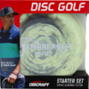 beginnerset_discraft starter set - front Discraft Beginner Disc Golf Set