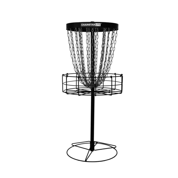 cslite_bk_1 Chainstar Lite Portable Disc Golf Target BLACK
