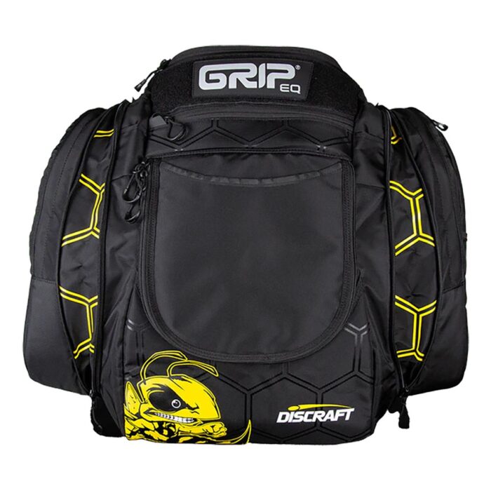 Grip AX6 Buzzz Disc Golf Bag with 4 Patches