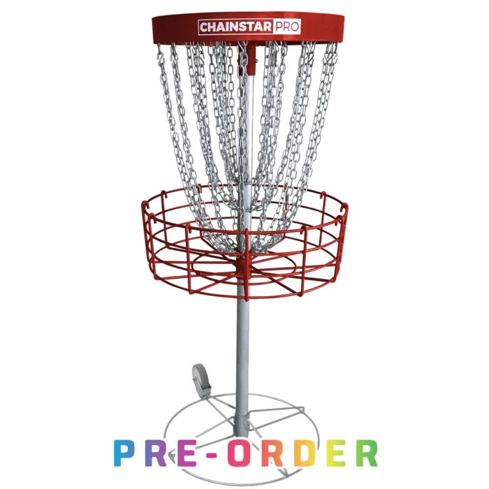 csprored.portable_1 Red Chainstar PRO Portable Basket - PRE-ORDER